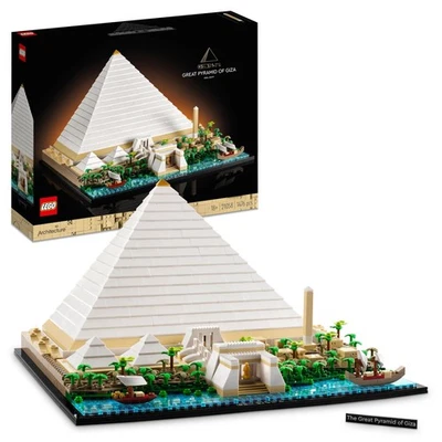 LEGO 21058 Architecture Cheops Pyramide Bausatz zum Basteln als kreatives Hobby - Bild 1 von 4