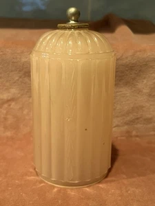 Antique 1920s 30s Art Deco HouzeX Pinkish Glass Lamp Shade NoChips-Pics - Picture 1 of 10