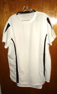 Alleson Athletic Damen 100% Polyester Softball Shirt Schwarz/Weiß L Neu - Bild 1 von 5