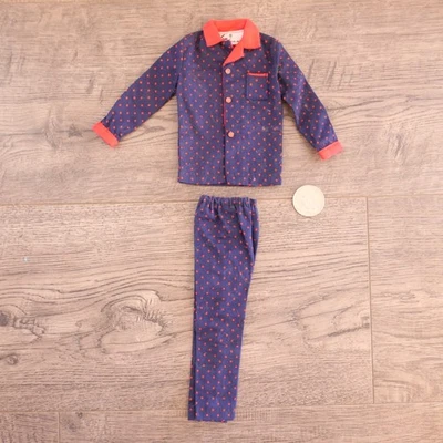 Vintage HTF 1966-67 Ken & Allan #1418 Time To Turn In Pants & Shirt Pajamas - Image 1 of 4