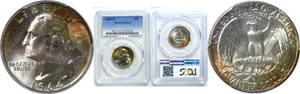 1964-D 25C Washington Quarter PCGS MS-67 - Picture 1 of 3