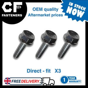 3x VW Audi Front Upper Top Mount Bolt Kit Strut Suspension - Seat Altea 5P - Picture 1 of 2