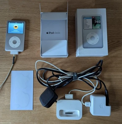 Apple iPod Classic 120GB Silver, Model A1238 - Image 1 of 4