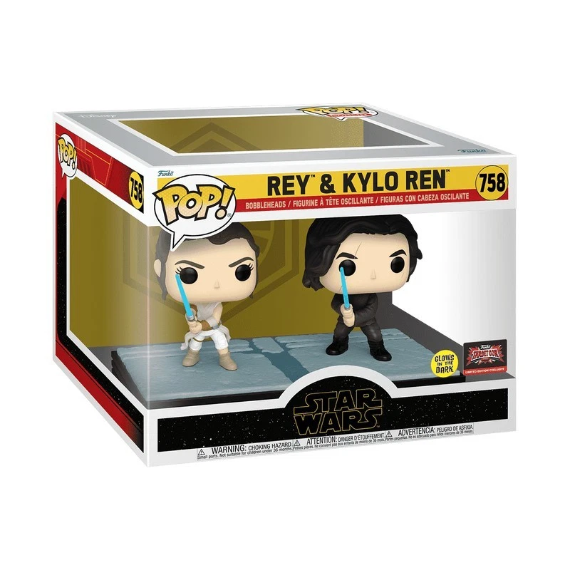 FUNKO POP STAR WARS - KYLO & REY GW MOMENT