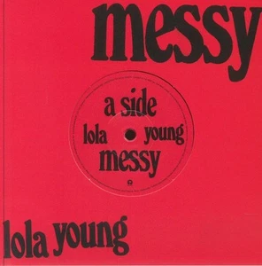 YOUNG, Lola - Messy - Vinyl (translucent red vinyl 7" in die-cut sleeve) - Picture 1 of 1