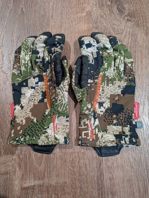Sitka Gear Traverse Glove Large Optifade Subalpine Gore-Tex Wind Stopper - Image 1 of 3