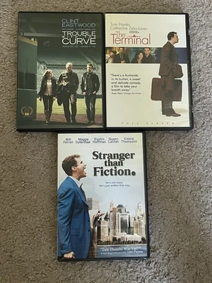 Lot 3 Drama DVDs Trouble With The Curve Terminal Stranger Than Fiction - Image 1 of 3