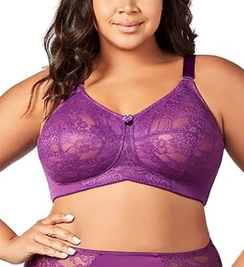 Elila 1303 Lace Wireless Soft-cup Bra - Picture 1 of 7