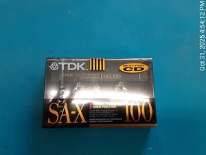 TDK SA-X100 Type II High Bias Cassette Tape - Bild 1 von 2