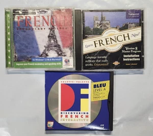 Jetzt Französisch lernen! 3er Set + Vokabeltrainer + interaktive CD-ROM's sehr guter Zustand - Bild 1 von 7