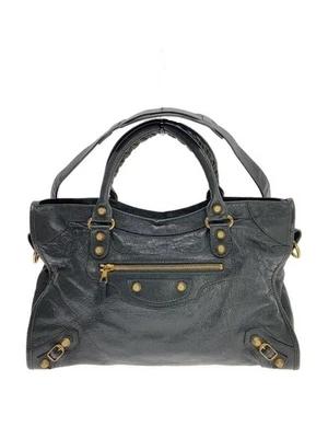 Bolso de Mano BALENCIAGA Cuero Gris Usado 281770 1160 F 528147 Liso Foto 1 de 4