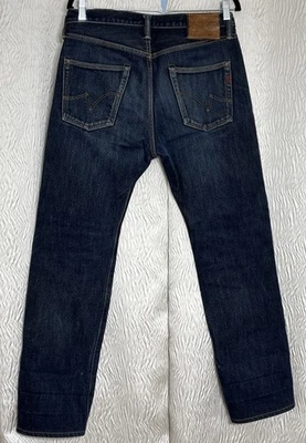 Pantalones rectos IRON HEART Japón 21 oz talla 33 ribete de mezclilla botón mosca Foto 1 de 4