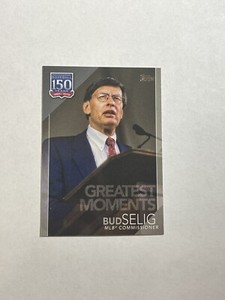 2019 Topps Update 150 Years of Baseball #150-54 Bud Selig Card  MLB Commissioner