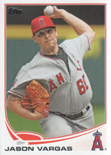 2013 Topps Update #US229 Jason Vargas