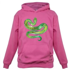 Space Snake - Kids Childrens Hoodie Snakes Reptile Pet Animal Lover Python - Picture 1 of 6