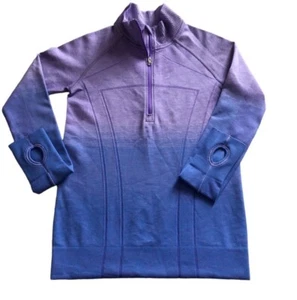 Ivivva Purple Swifty Quarter Zip Athletic Jacket Size 12 - Picture 1 of 8