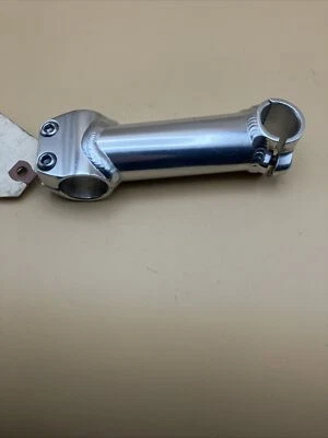 120mm Stem 1 1/8" DC 25.4mm Clamp +/-7 Deg Silver - Image 1 of 3