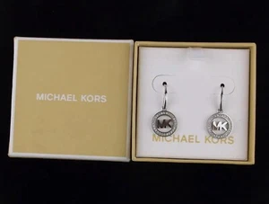 Boucles d'oreilles neuves Michael Kors Tendance avec Strass - Imagen 1 de 3