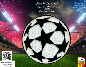 Badge Patch Coupe d'Europe 2024/25 Ligue des Champions Officiel Maillot foot - Picture 1 of 4
