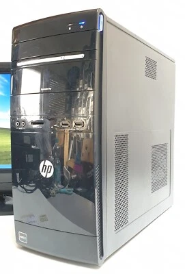 HP Pavilion Windows XP Gamer PC AMD Athlon II 4GB 500GB DVD-RW Computer 6150SE - Bild 1 von 4