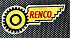 RENCO EMBROIDERED SEW ON ONLY PATCH DRIVES MOTOR CONTROLS STEPPER MOTORS 9" x 4"