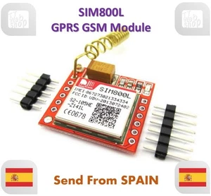 Módulo SIM800L GPRS GSM PCB antena placa SIM cuatro bandas para MCU Arduino - Imagen 1 de 4