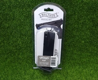 Cargador de pistola Walther PDP tamaño completo OEM 9 mm 10 rondas, acero azulado - 2856905 Foto 1 de 4