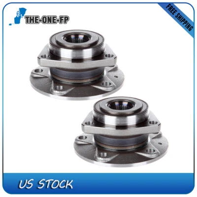 2 X cubo de rolamento de roda dianteira compatível com Volkswagen Gti Rabbit 06-09 Golf City 2007-2009 - Imagem 1 de 4