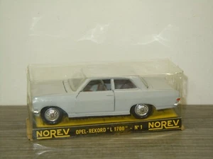 Opel Rekord L 1700 - Norev Plastic 1 - 1:43 in Box *70392 - Imagen 1 de 5