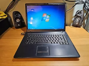 15" Novatech M761SU Core 2 Duo Nvidia Vintage Retro Legacy Windows 7 Laptop - Picture 1 of 5