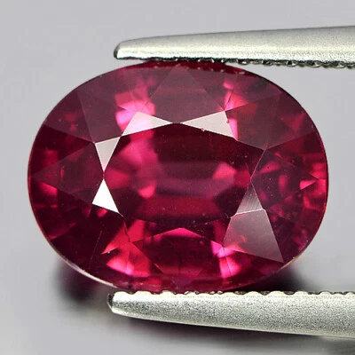 Purplish Pink Rhodolite Garnet 4.40 Ct. Oval Shape Natural Gemstone Madagascar - Image 1 of 4