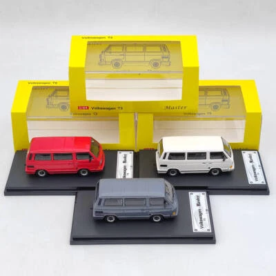 Nuevo 1:64 Master Porsche B32 Joint VW T3 Multivan 1985 furgoneta modelo de coche fundido a presión regalo Foto 1 de 4