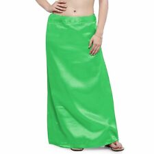 Underskirt Stain Silk Petticoat For Women Free Size Sea Light Green