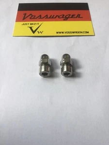 NEW GOLF JETTA SCIROCCO CORRADO MK1 MK2 FRONT SEAT RUNNER RAIL ADJUST NUTS BOLTS - Picture 1 of 4
