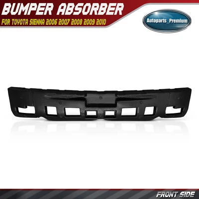 Amortiguador de impacto de barra frontal para parachoques Toyota Sienna 2006 2007 2008 2009 2010 Foto 1 de 4
