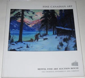 Heffel Fine Art Auction House Sale Thursday November 27 2014 Toronto Ontario - Picture 1 of 6