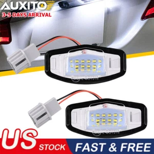 2Pack LED License Plate Light For Honda Civic Accord Odyssey Acura TL RL TSX MDX - Picture 1 of 12