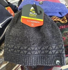 Sunday Afternoons Cabin Time Beanie Pacific Blue (Navy Gray) 100% Acrylic New - Picture 1 of 8