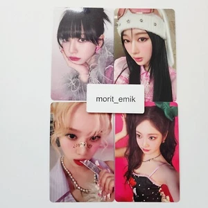 aespa Hot Mess JAPAN POB official Photo card KARINA WINTER GISELLE NINGNING - Picture 1 of 5