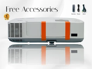 3000 Lumens 3LCD Projector for Artists, Musicians, Filmmakers + 1 Year Warranty - Picture 1 of 15