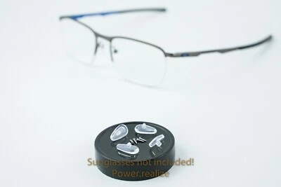 Almohadillas nasales conductoras 0,5 (2 pares) para almohadillas nasales Oakley con tornillos OX3187 (OX3186) Foto 1 de 2