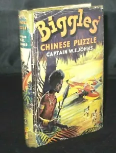 W.E. Johns Biggles' Chinese Puzzle First Edition 1955 - Imagen 1 de 5