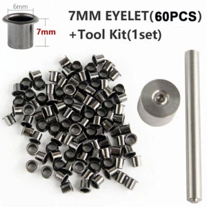 60Pc Rivets Holster Belt Clip Fix Knife Case Tool Set For Kydex Sheath Eyelet - Picture 1 of 11