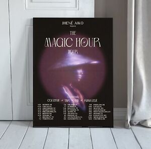 Jhene Aiko The Magic Hour Tour 2024 Poster