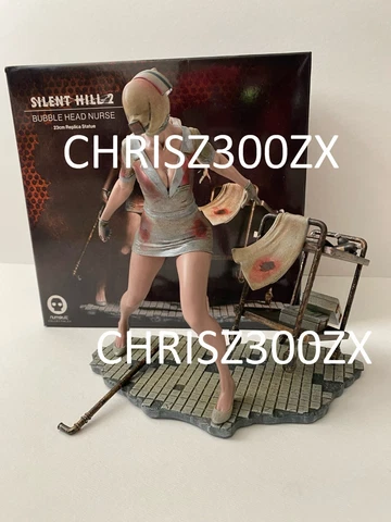 Silent Hill 2 Bubble Head Nurse Figure Statue 9" Official Konami Limited Edition Cover