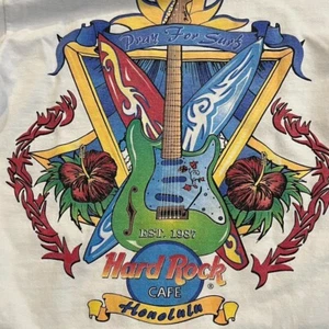 Vintage hard rock cafe t shirt Honolulu Made In USA XS aloha unisex grail - Picture 1 of 6