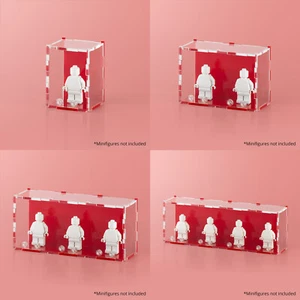 Rote Lego Minifigur Vitrine - Bild 1 von 15