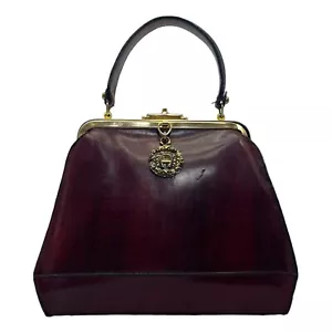 Bolso de Mano Pequeño de Cuero Hecho a Mano Años 60 70 ETIENNE AIGNER RARO - Imagen 1 de 19