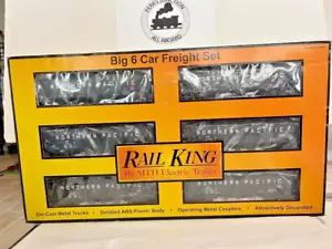 MTH-RK30-7530 #1 MTH-RAIL KING ~ NR. PACIFIC 6 AUTO 4-BAY TRICHTER ~ mit ~ LADEN - NEU IM KARTON - Bild 1 von 2