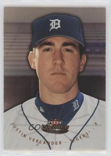 2005 Fleer Platinum /1000 Justin Verlander #105 Rookie RC